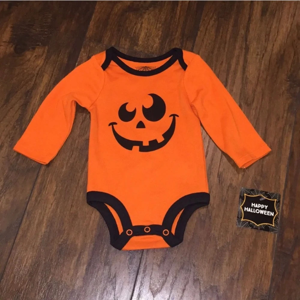 Pumpkin 🎃 Long Sleeve Onesie